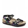 birkenstock 1019707 - CONFETTI BLACK POP RIO KIDS MF ÇOCUK TERLİK