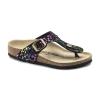 birkenstock 1019734 - CONFETTI BLACK POP GIZEH KIDS MF ÇOCUK TERLİK