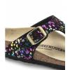 birkenstock 1019734 - CONFETTI BLACK POP GIZEH KIDS MF ÇOCUK TERLİK