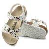 birkenstock 1019743 - CONFETTI WHITE POP RIO KIDS MF ÇOCUK TERLİK