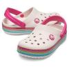 Crocs   205525-6PI CROCBAND SEQUİN BAND ÇOCUK BEBEK SANDALET TERLİK