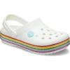 Crocs 206151-100 CROCBAND RAINBOW GLITTER ÇOCUK TERLİK SANDALET