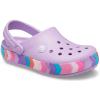 crocs 207007-5PR CROCBAND CHEVRON BEADED CLOG ÇOCUK TERLİK SANDALET