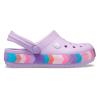 crocs 207007-5PR CROCBAND CHEVRON BEADED CLOG ÇOCUK TERLİK SANDALET