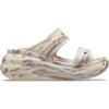 crocs 208235-2Y3 CLASSIC CRUSH MARBLED SANDAL SPOR TERLİK