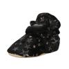 Newborn NHW1011-BLACK NHW1011 BABY BOOTIE STAR BEBEK PATİK AYAKKABI