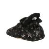 Newborn NHW1011-BLACK NHW1011 BABY BOOTIE STAR BEBEK PATİK AYAKKABI