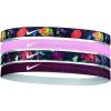 Nike N.000.1144.953.OS PRINTED HEADBANDS 4LÜ SAÇ İPİ