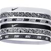 nike N.000.2545.176.OS HEADBANDS 6 PK PRINTED 6LI SAÇ İPİ