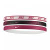 Nike N.000.2560.975.OS PRINTED HEADBANDS 3PK WHITE SAÇ İPİ BANDI