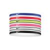 nike N.100.2021.655.OS SWOOSH SPORT HEADBANDS 6 PK TIPPED 6LI SAÇ İPİ