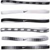 Nike N.JN.65.964.OS PRINTED HEADBANDS ASSORTED 6PK WHITE SAÇ İPİ BANDI