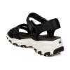 Skechers 31514 BLK D'LITES - FRESH CATCH SPOR SANDALET